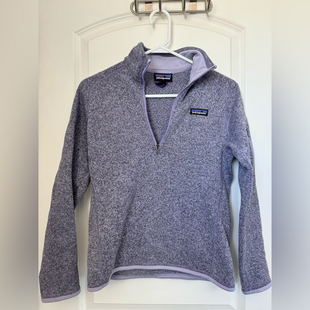 Size small Patagonia 1/4 zip better sweater. EUC only worn a handful of times